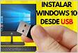 Cómo instalar Windows 10 vía USB o DVD